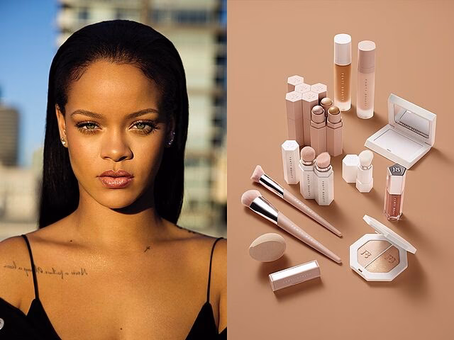 ¿Cuando salió por primera vez Fenty Beauty?