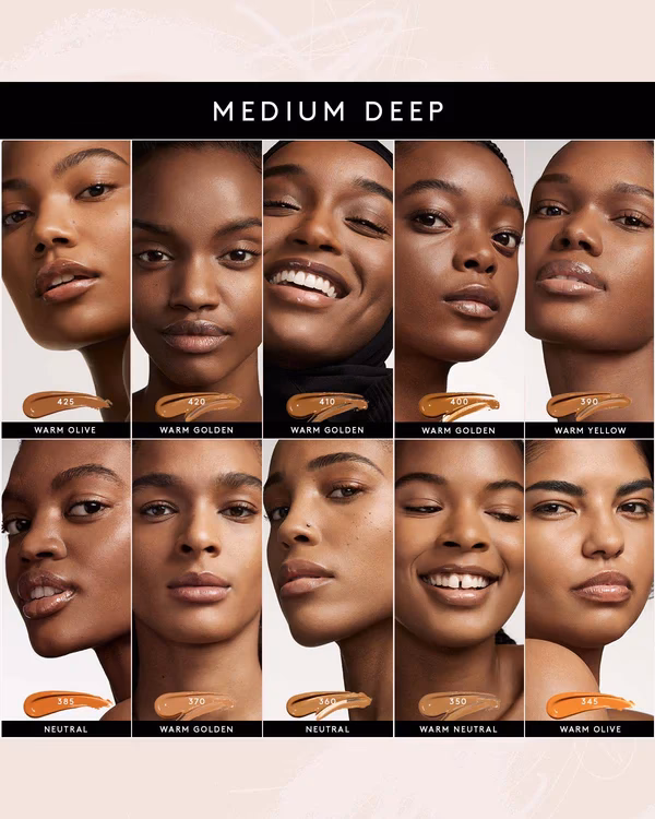 What undertone is Fenty 400?