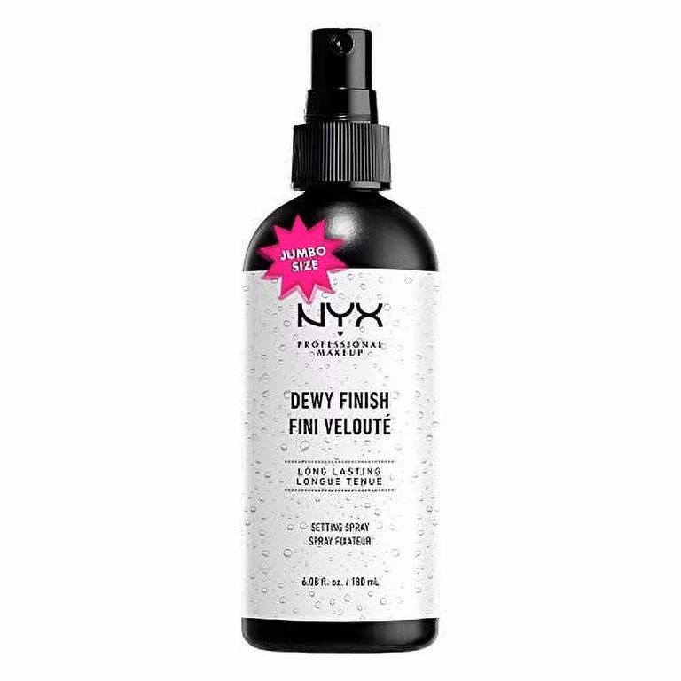 How do you use NYX dewy setting spray?