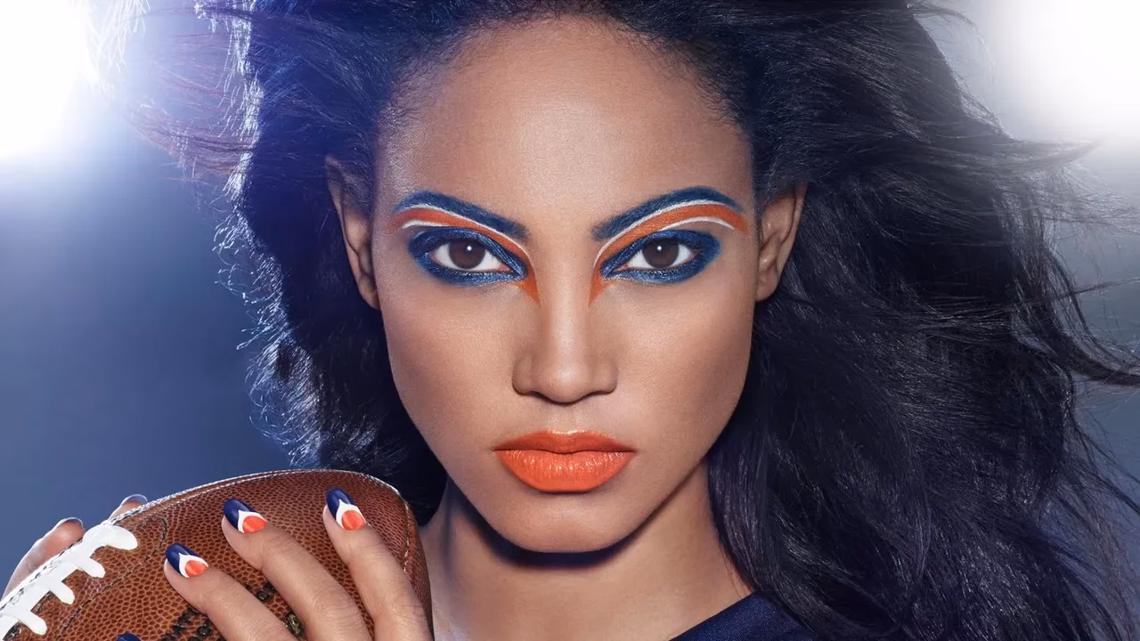 Can I wear makeup while playing football?