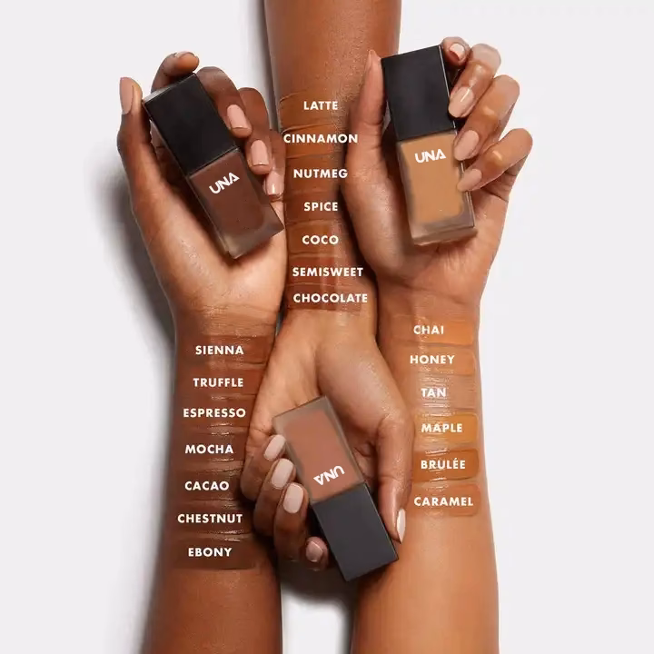 Should foundation be lighter or darker for black skin?