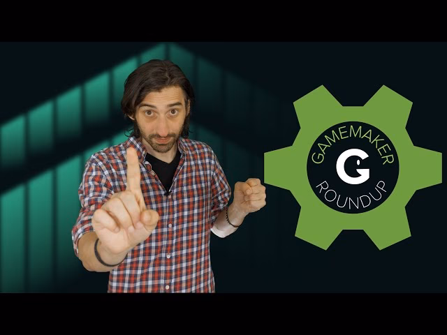 What is the round up function in GameMaker?