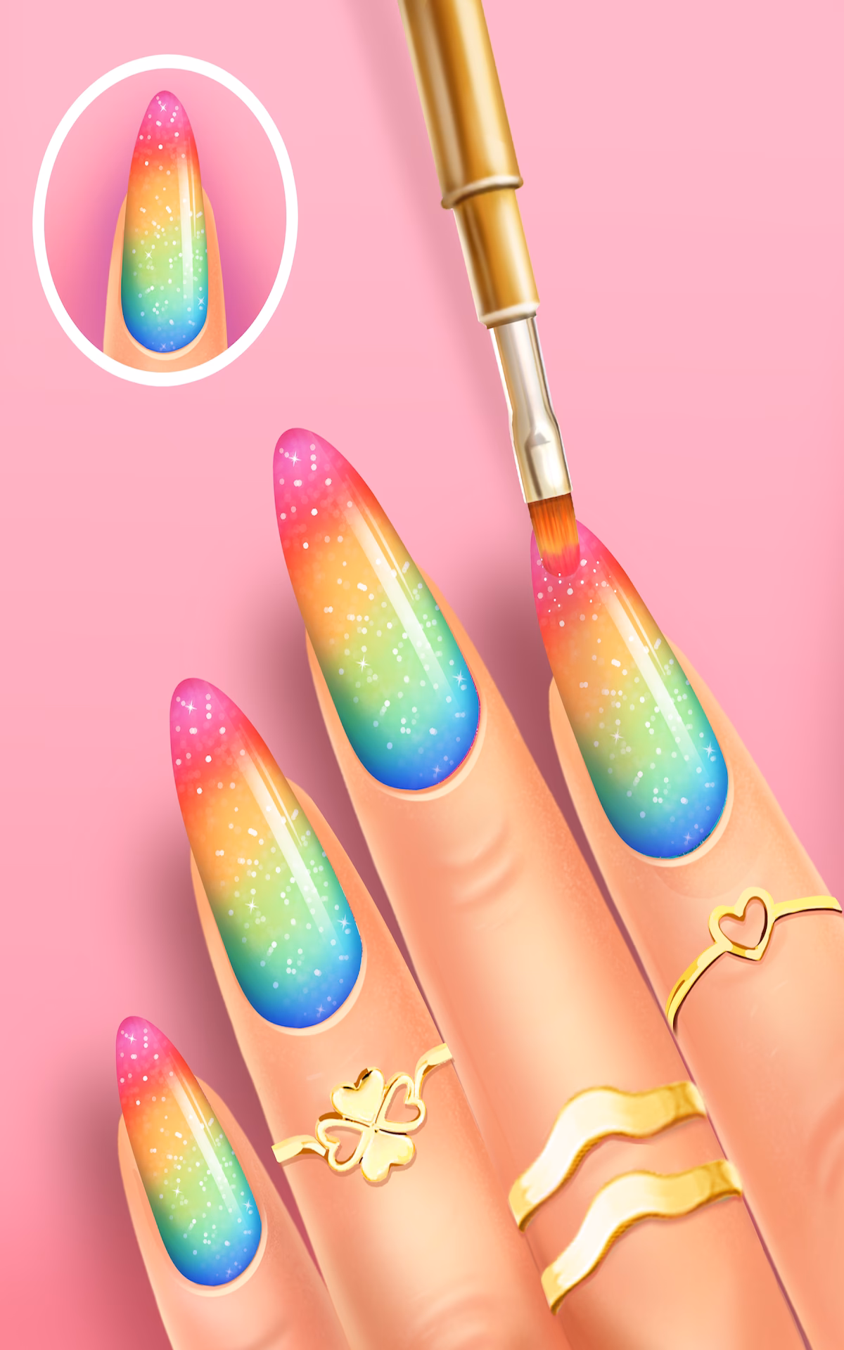 Are fake nails considered makeup?