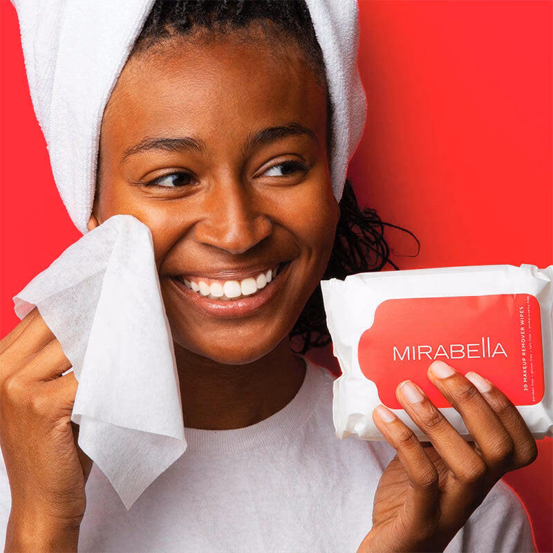 How do girls remove makeup?