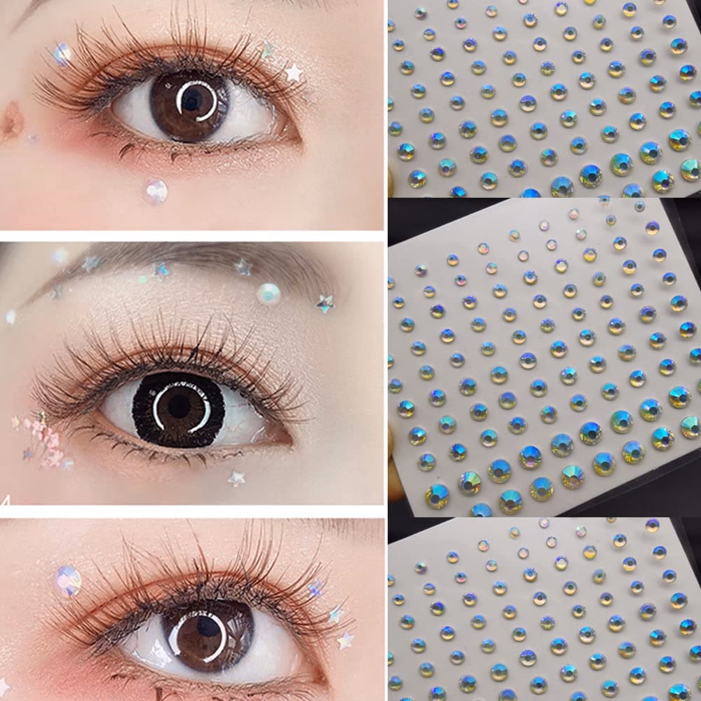 What is the difference between holographic and glitter stickers?