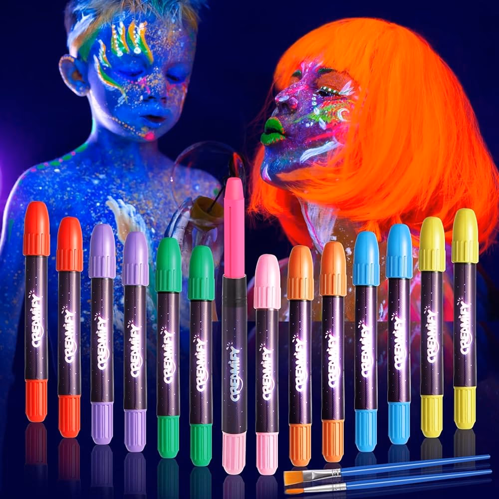 Does glow in the dark paint wash off?