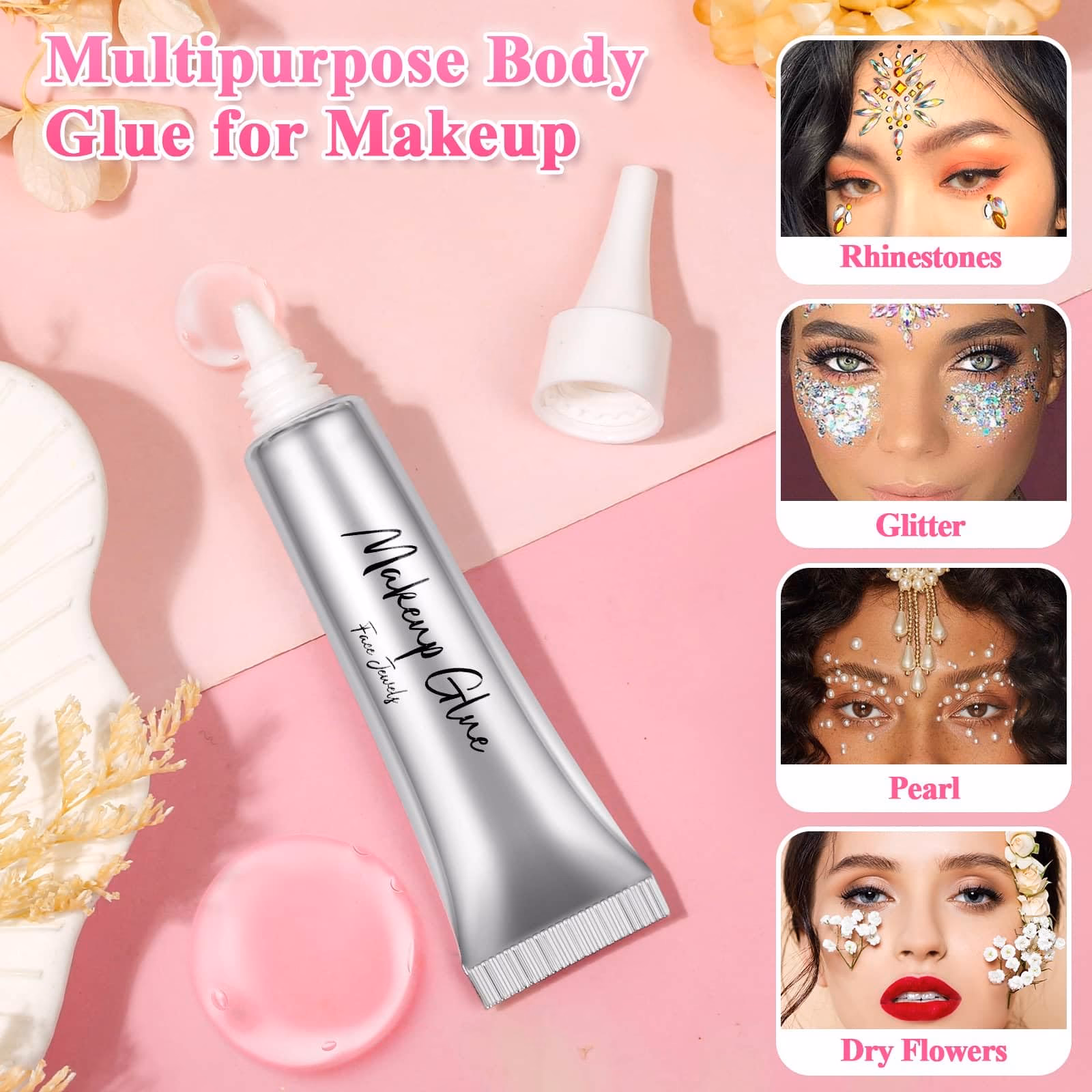 What is the glue used to stick skin?