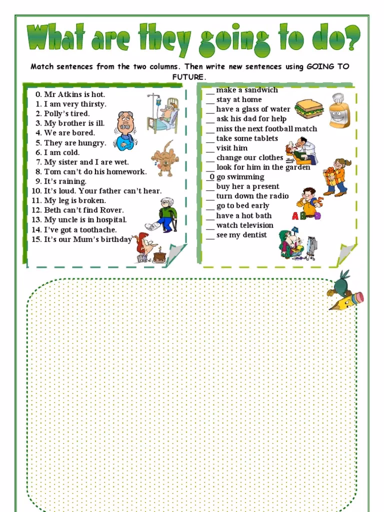 What is the grammatical structure of going to?