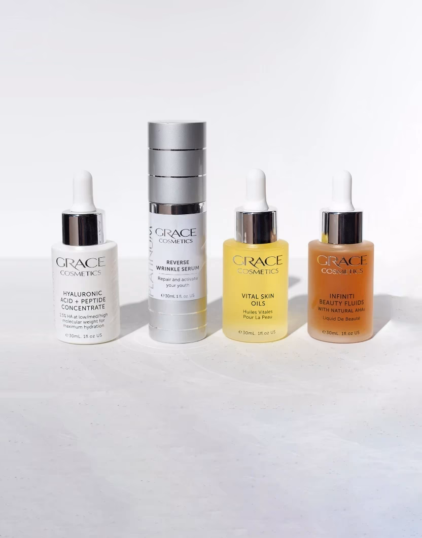 Who is the owner of Grace Cosmetics?