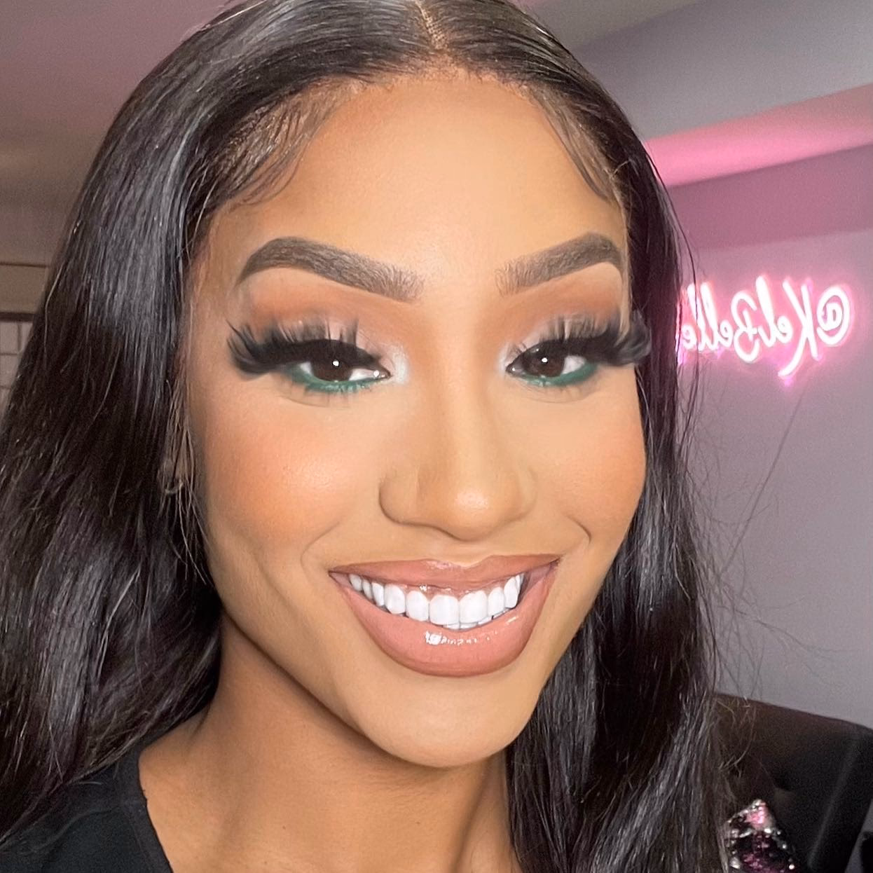 What is the green makeup for?