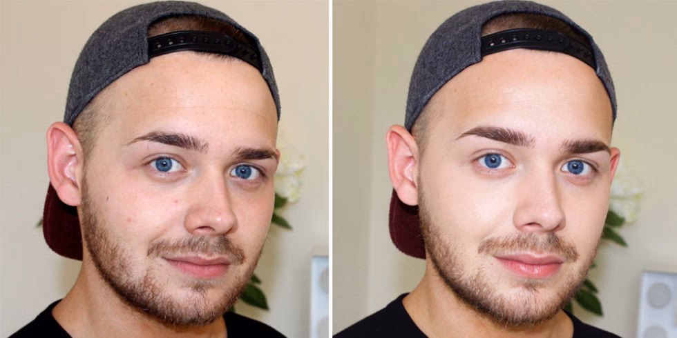 How does makeup affect men?