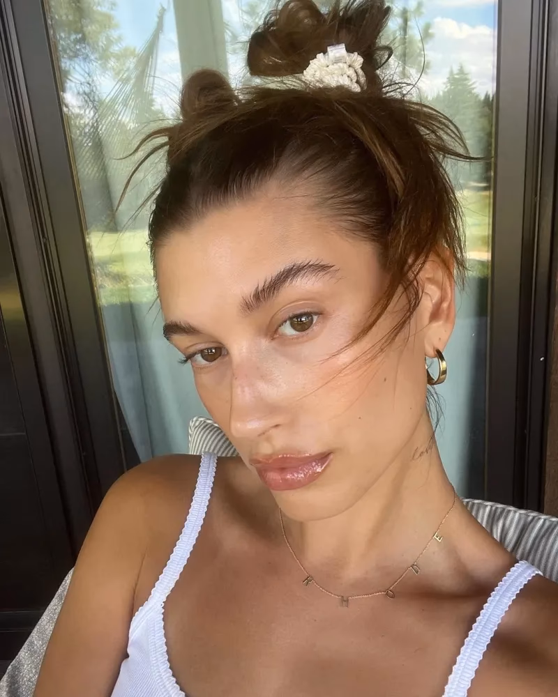 Why is Hailey Bieber's skin so clear?
