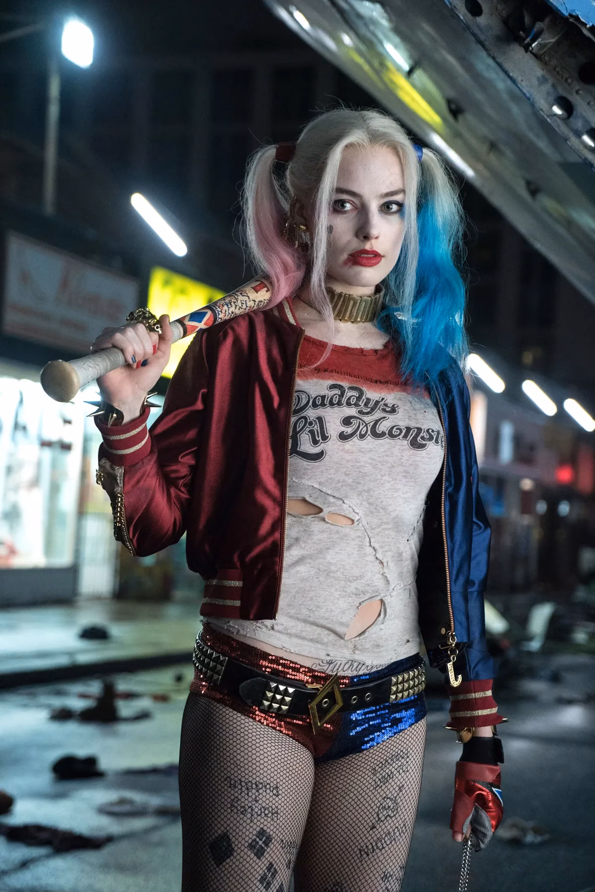 Is Harley Quinn naturally white?