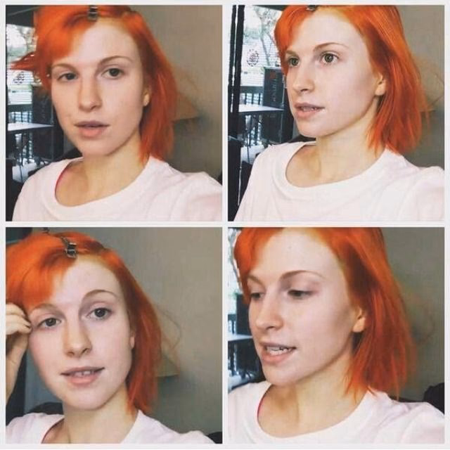 What is Hayley Williams real hair color?
