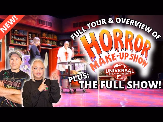Is the horror make-up show scary?