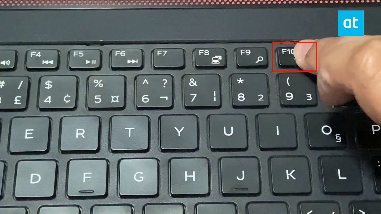 Is there a light on my laptop keyboard?