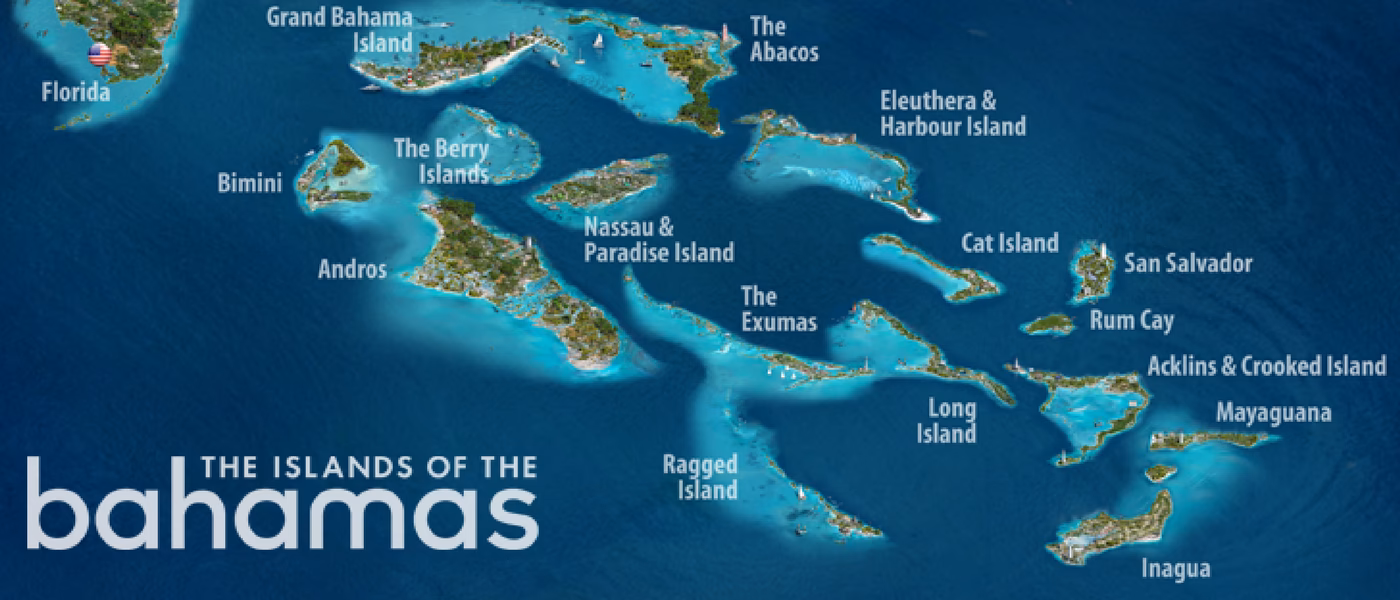 What is the 3 largest island in The Bahamas?