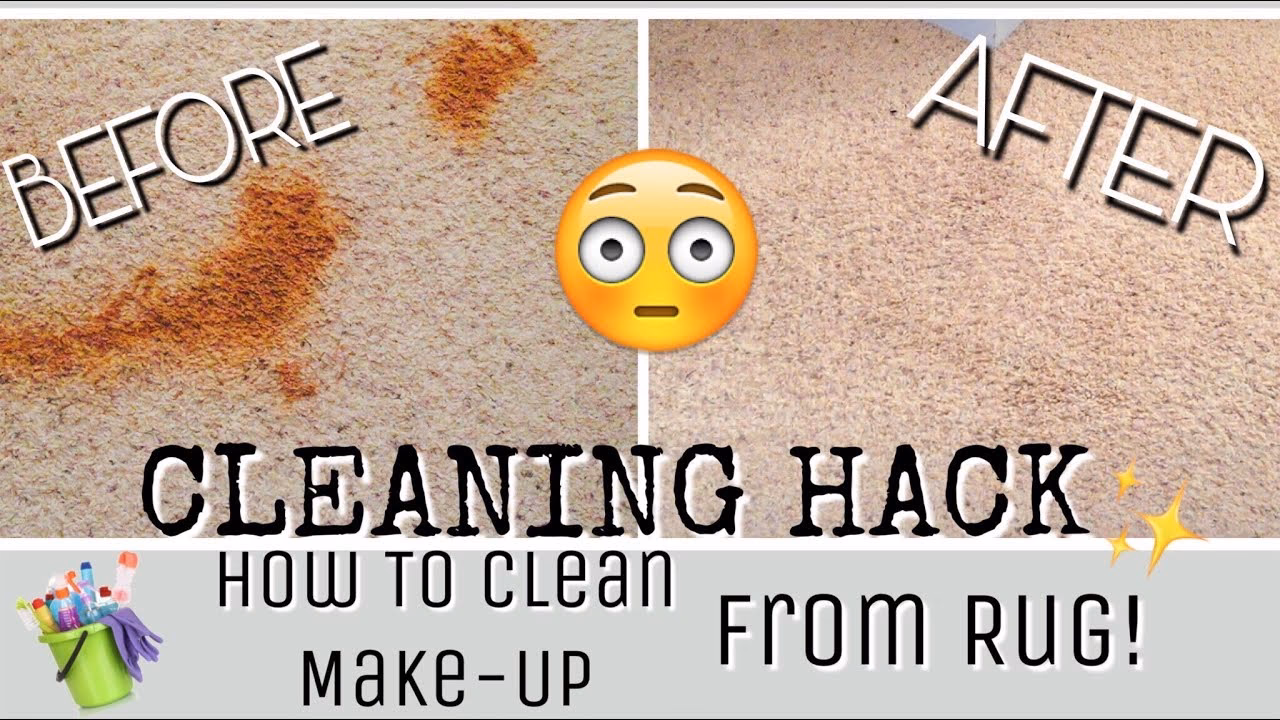 How to get foundation out of carpet with baking soda?