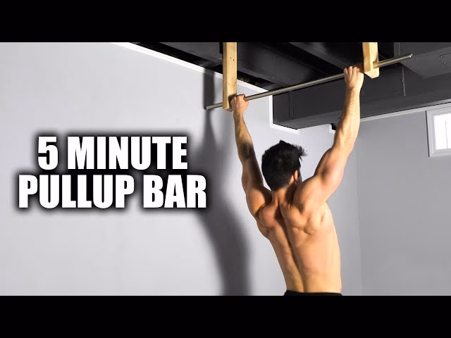 How to improvise a pull-up bar?