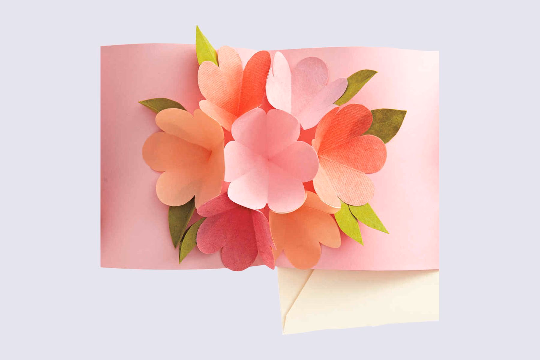 How to make floating paper flowers?