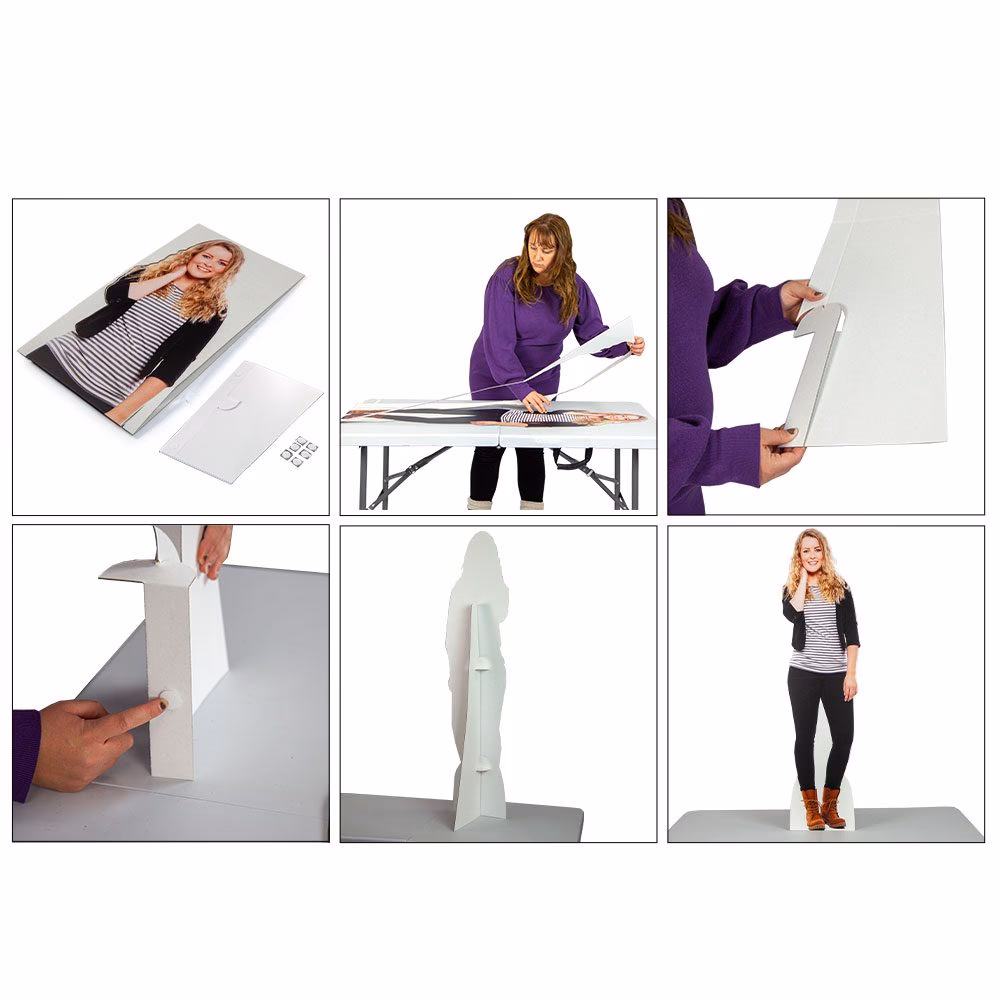 How to make a life size standee?