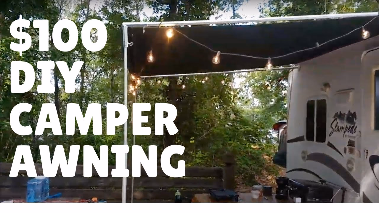 Can you add an awning to a pop-up camper?
