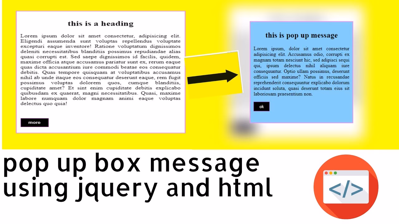How to create a click event in jQuery?