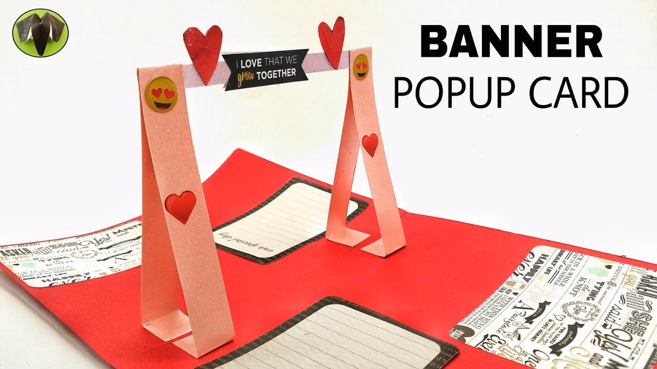 How to make a homemade pop-up card?
