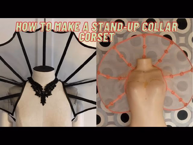How do you make a collar stand up jacket?