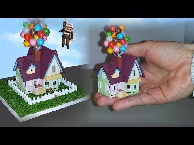 How to make a popup paper house?