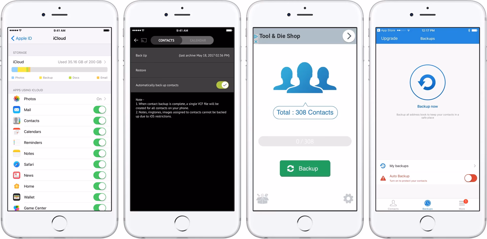 How do I sync my Contacts to my iPhone 7?