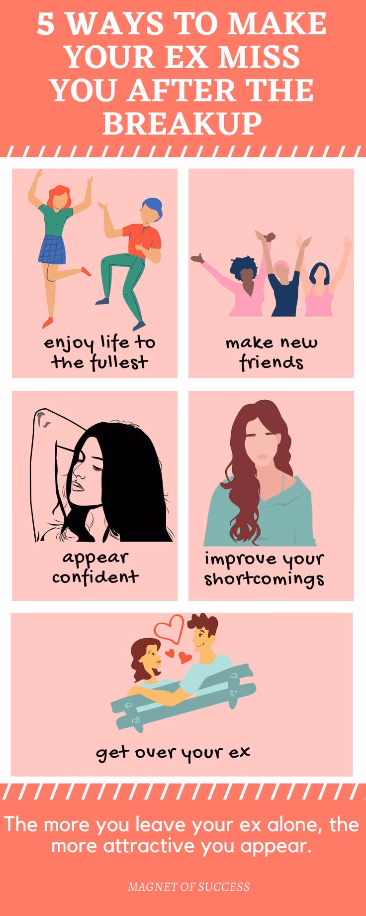 How to make your man miss you after a breakup?