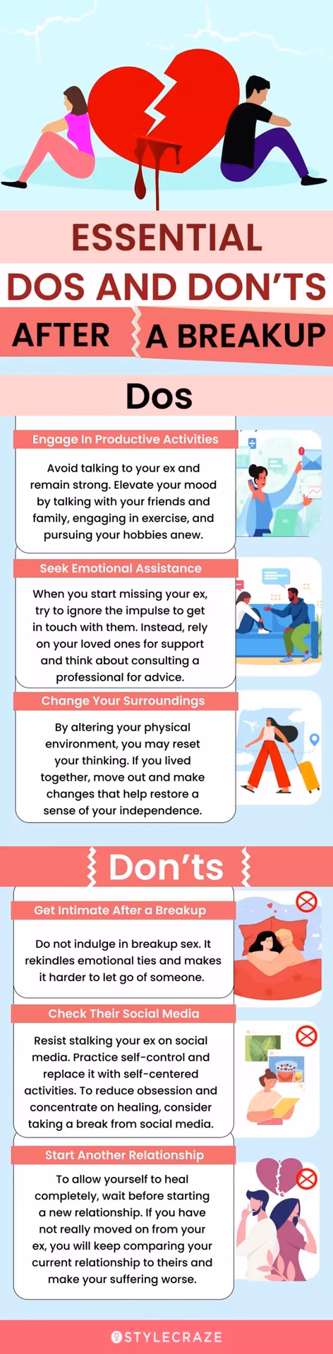 How to get over a breakup when you still love them?