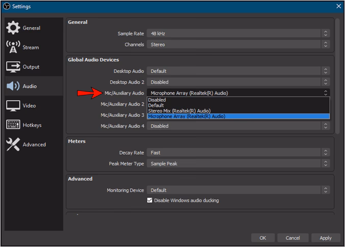 What is the best output settings for OBS for YouTube?