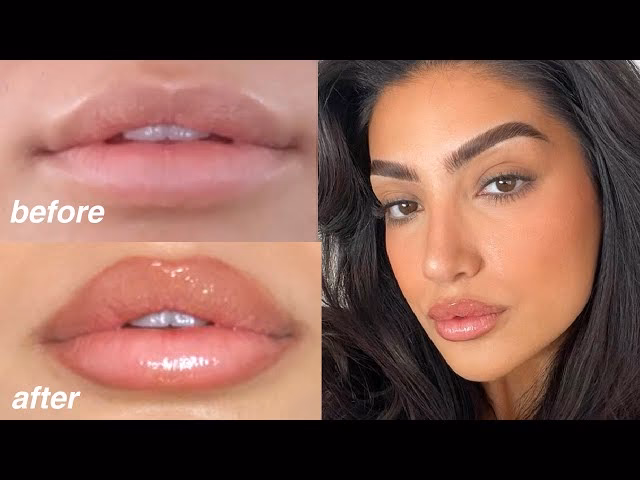 How can I look good with big lips?