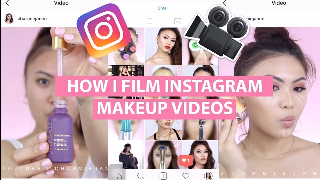 How do you make makeup videos?