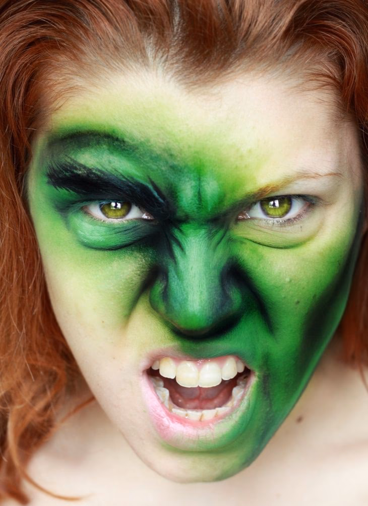 What is Hulk's original color?