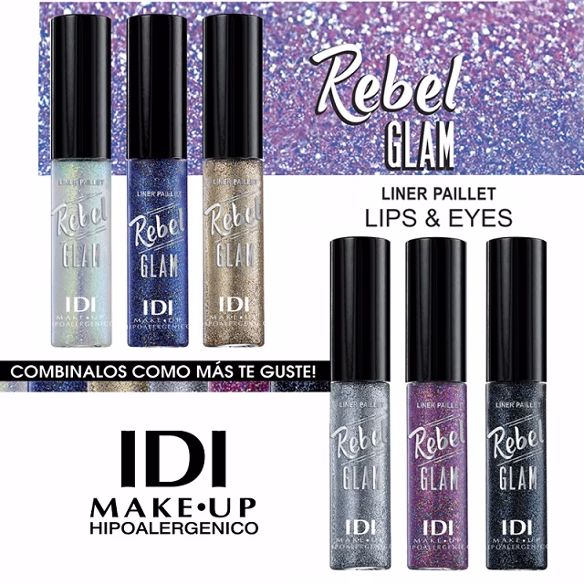 ¿Para qué se utiliza el delineador con brillantina?