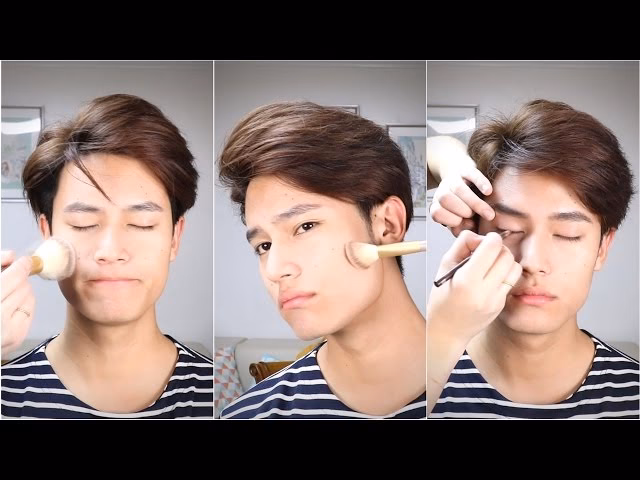What makeup do male kpop idols wear?