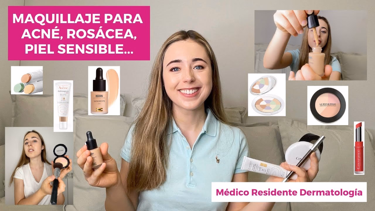 ¿Cómo puedo ocultar mi rosácea?