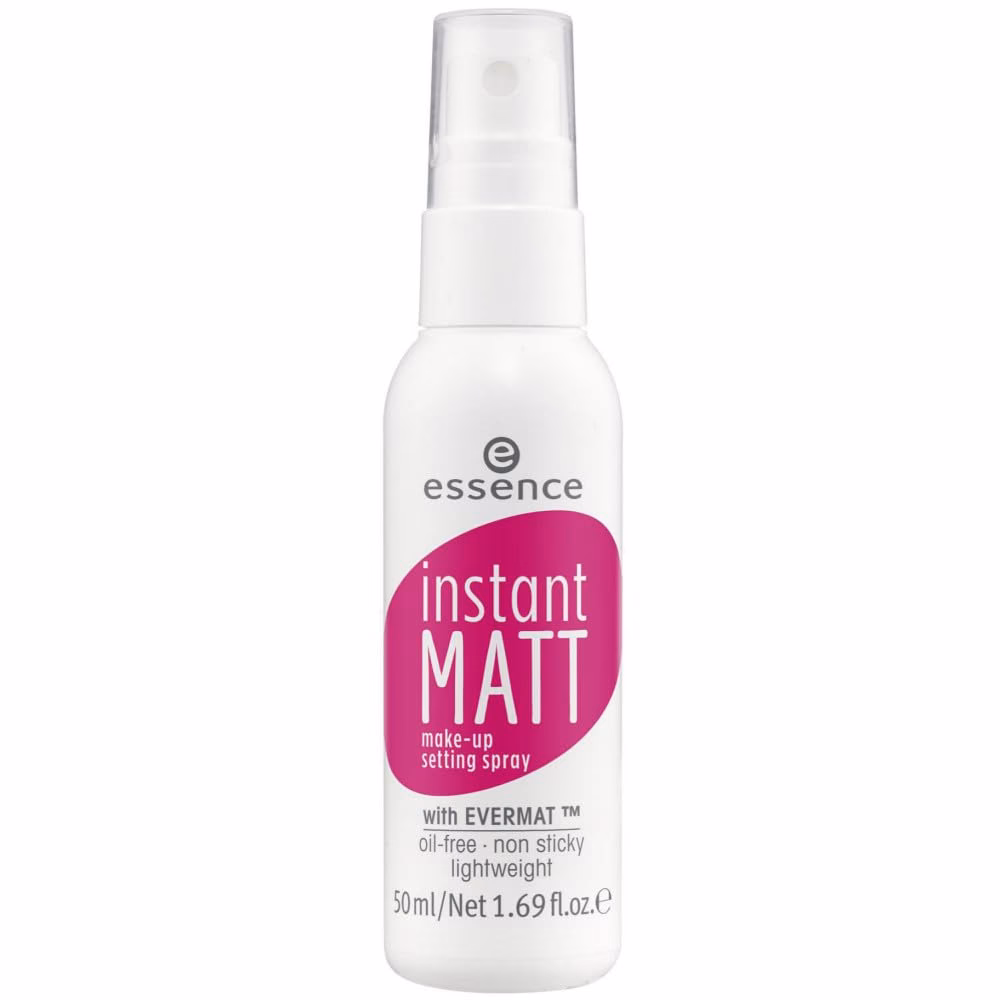 What are the ingredients in Essence Instant Matt makeup setting spray?