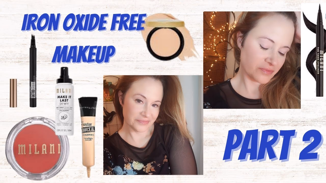 Is iron oxide safe for lips?