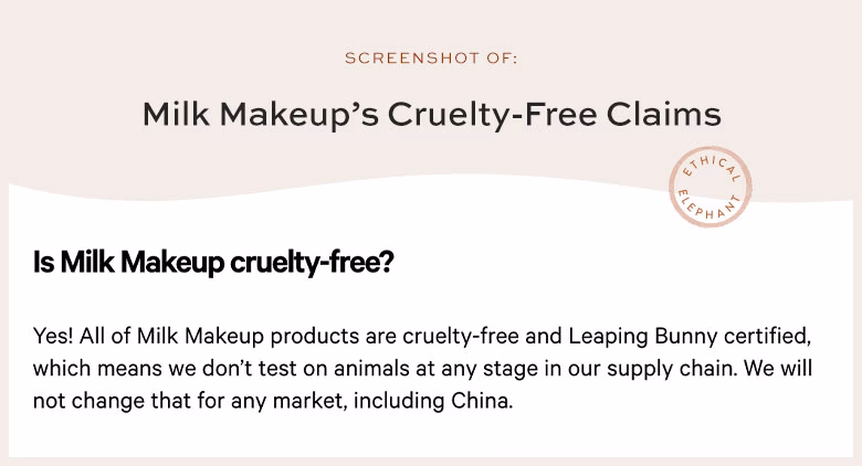 Are milk products cruelty-free?