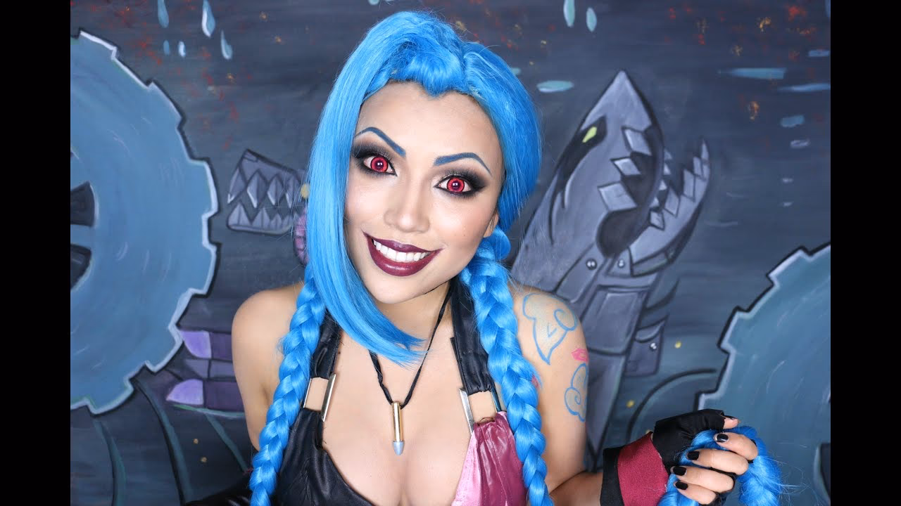 Why does Jinx say powder fell down a well?