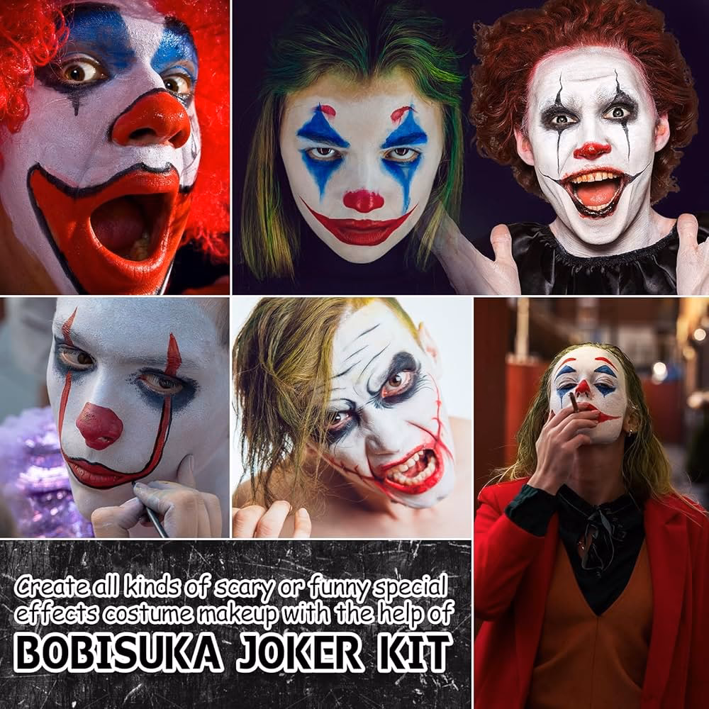 What do I need for Joker makeup?
