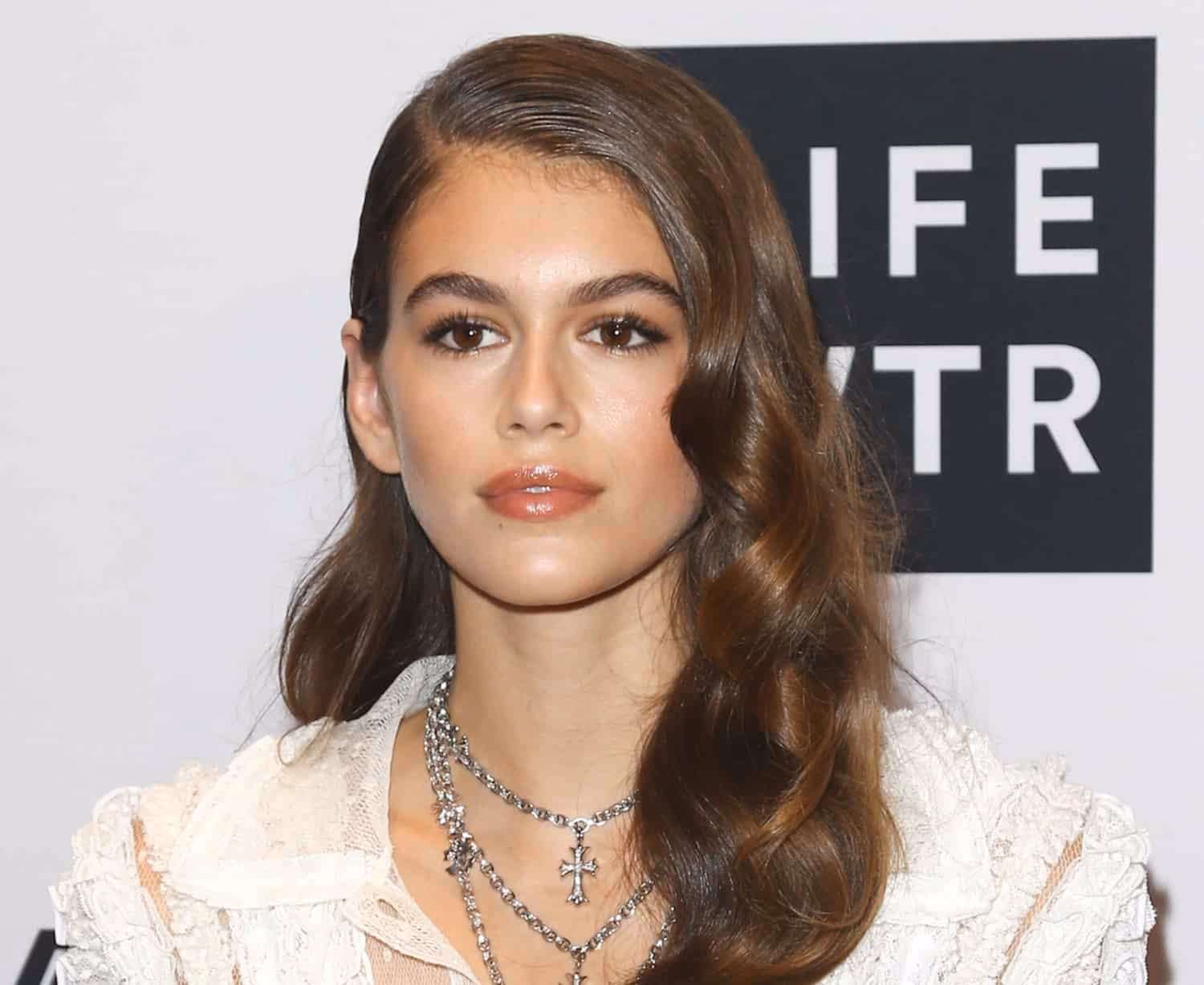 Who is Kaia Gerber makeup brand?