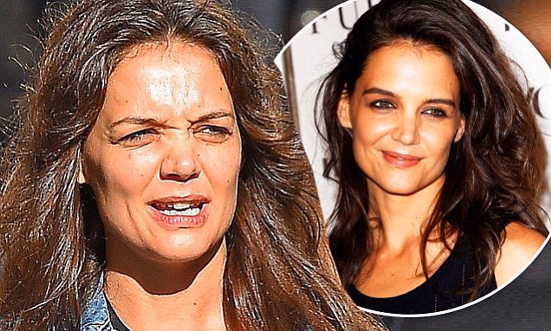 What happened to Katie Holmes' smile?