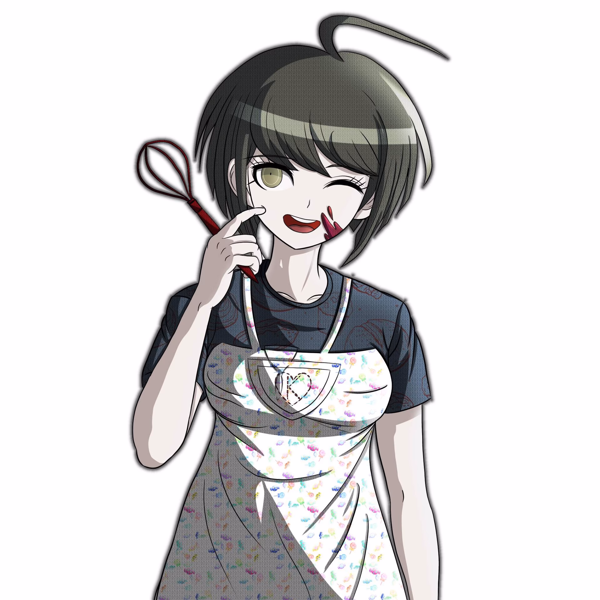 Who does Komaru Naegi love?