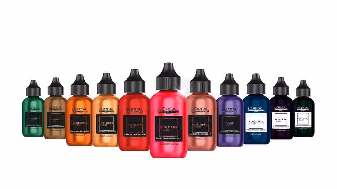 How do you use Loreal colorful hair?