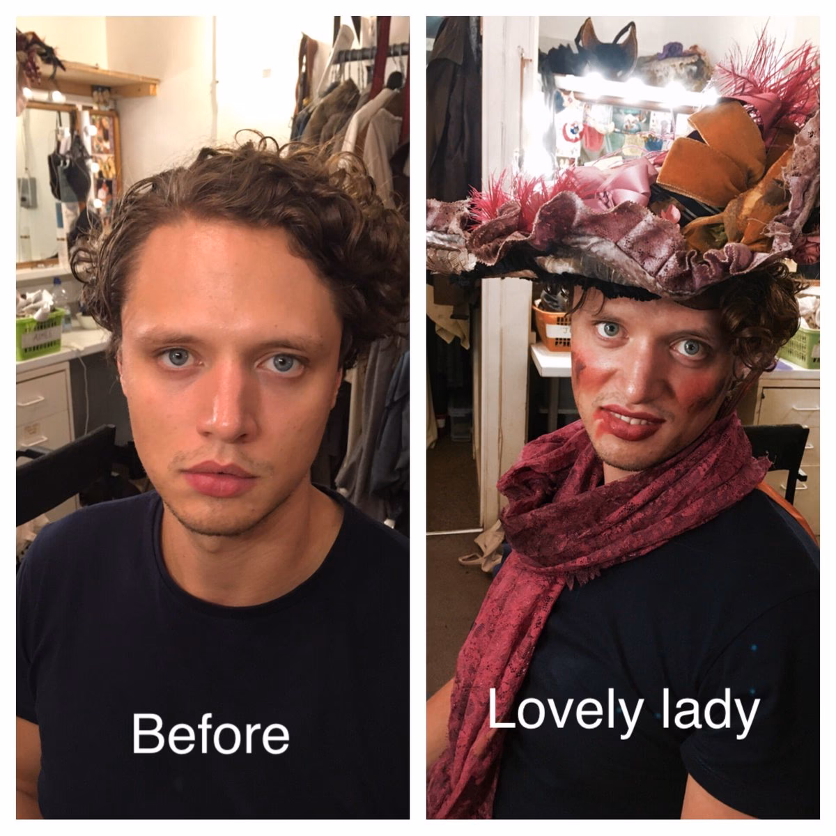 Who is the girl on the Les Mis poster?